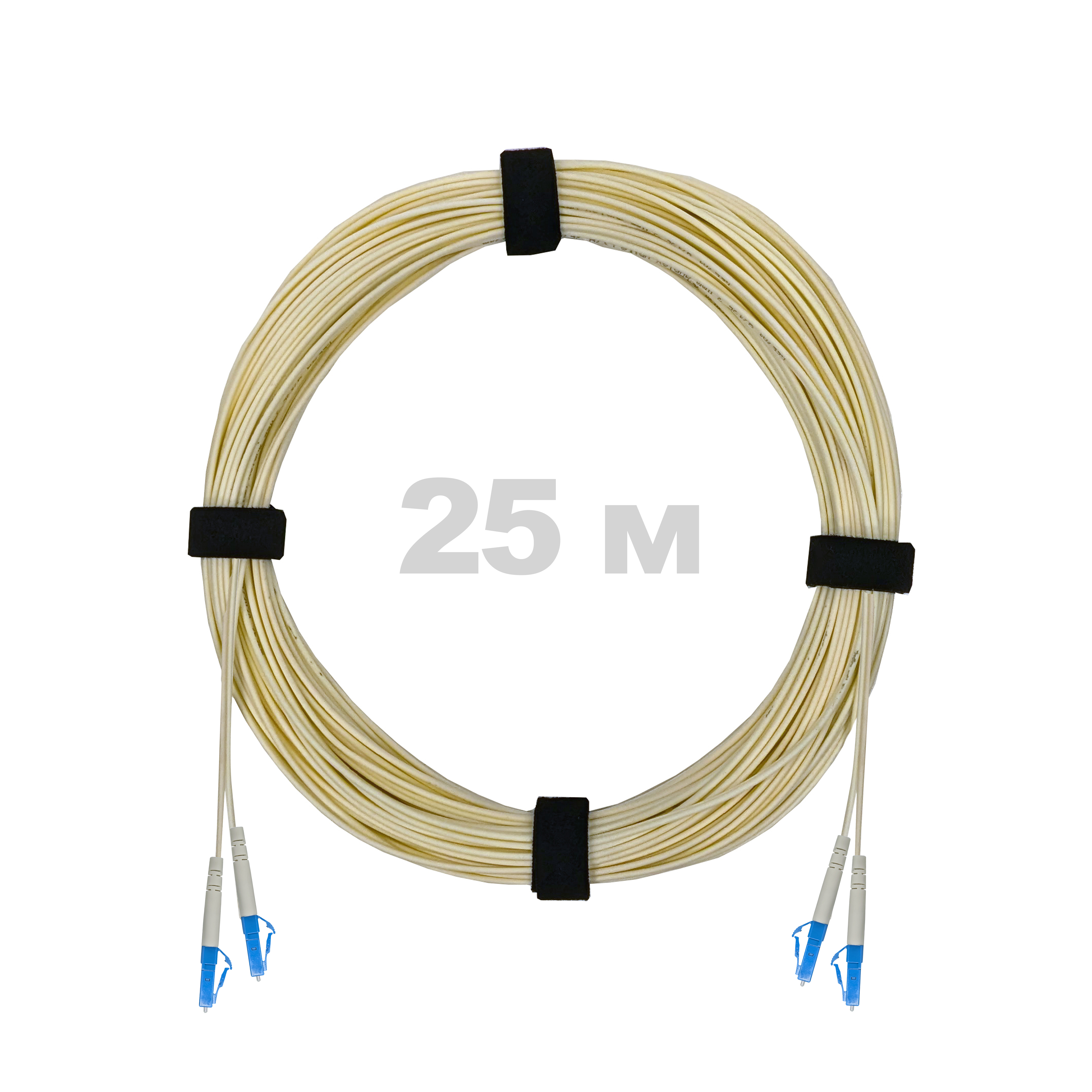 Патч-корд оптический LC/UPC-LC/UPC SM (G657.A1) 2mm DX LSZH 25 м