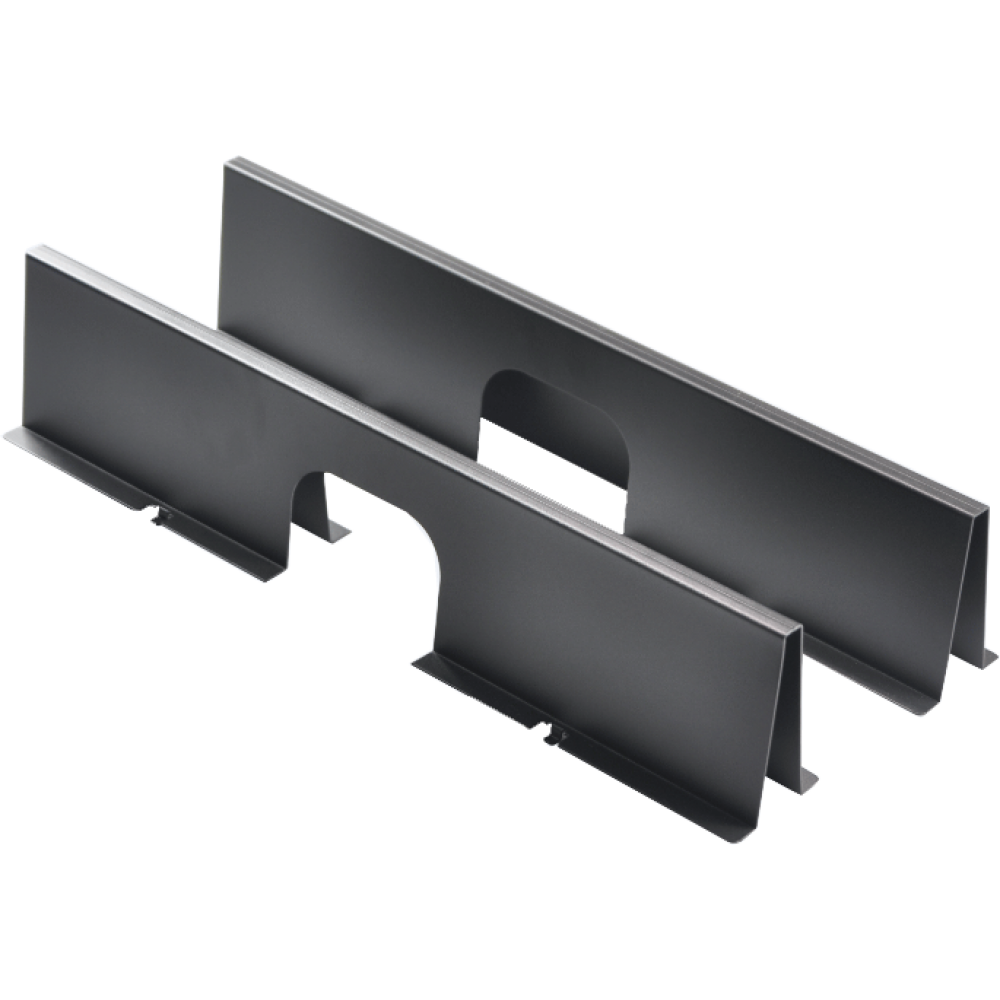 Ограничительная перегородка на крышу шкафа LANMASTER DC шириной 800 мм, 2 шт.