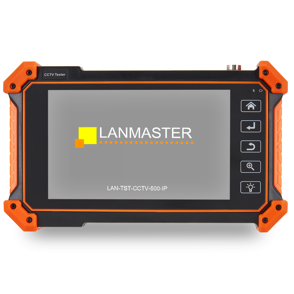 Тестер цифровых и аналоговых систем видеонаблюдения, сенсорный дисплей 5.4" __