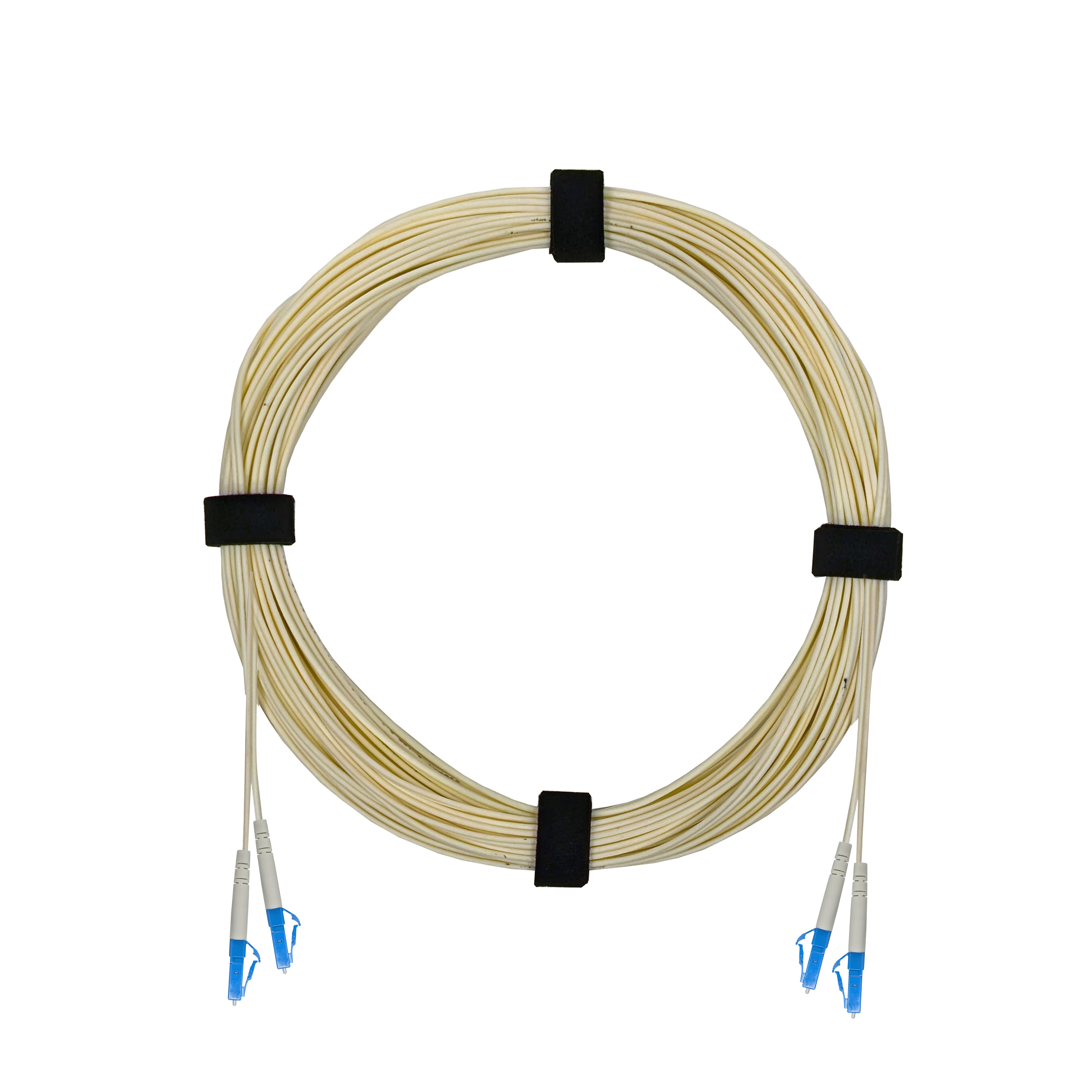 Патч-корд оптический LC/UPC-LC/UPC SM (G657.A2) 3mm DX LSZH 2 м