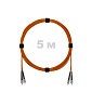 Патч-корд оптический FC/UPC-FC/UPC MM (OM2) 3mm duplex LSZH,  5 м.