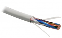 Кабель витая пара UUTP50-C3-S26-IN-PVC-GY монтажный UTP 50 пар внутренний Hyperline Cat.3  26 AWG одножильный