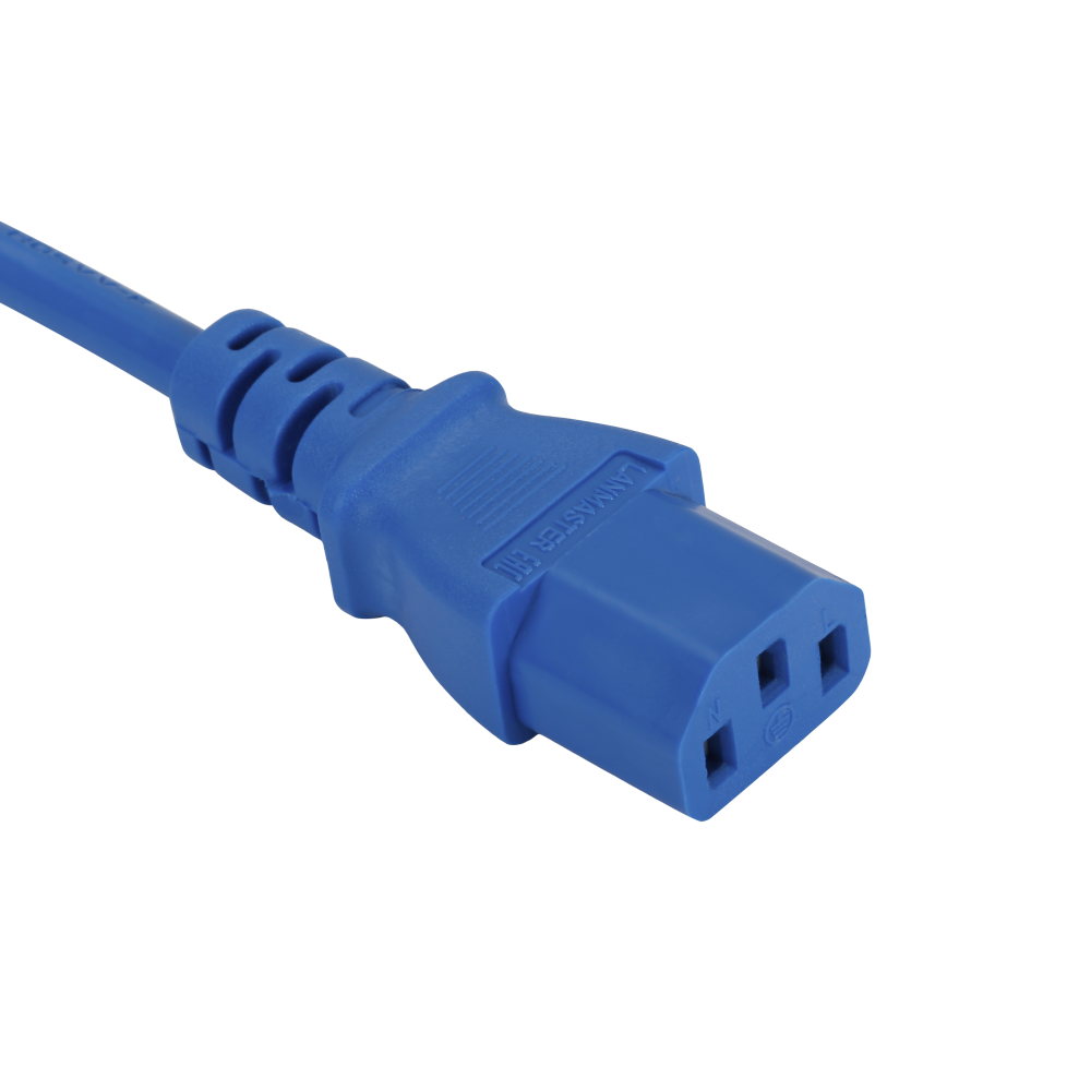 Шнур питания C13-C14, 3х0.75, 220В, 10А, белый, 10 метров__