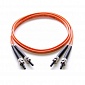 Патч-корд оптический TWT ST-ST дуплексный 50/125 1м TWT-2ST-2ST/1-M50