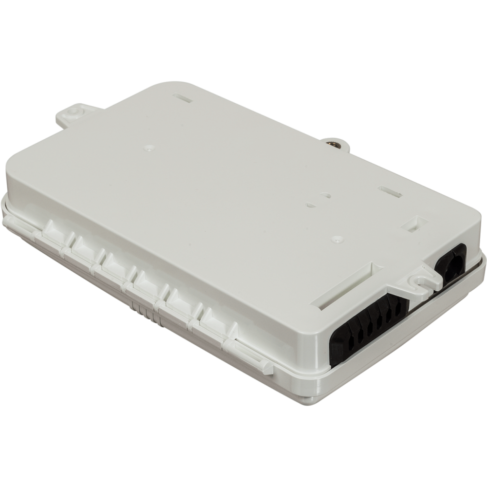 Настенный распределительный бокс на 6 волокон, наружной установки, IP65__