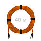 Патч-корд оптический армированный бронированный FC/UPC-FC/UPC MM (OM2) Duplex 2.0mm LSZH, 40 м.