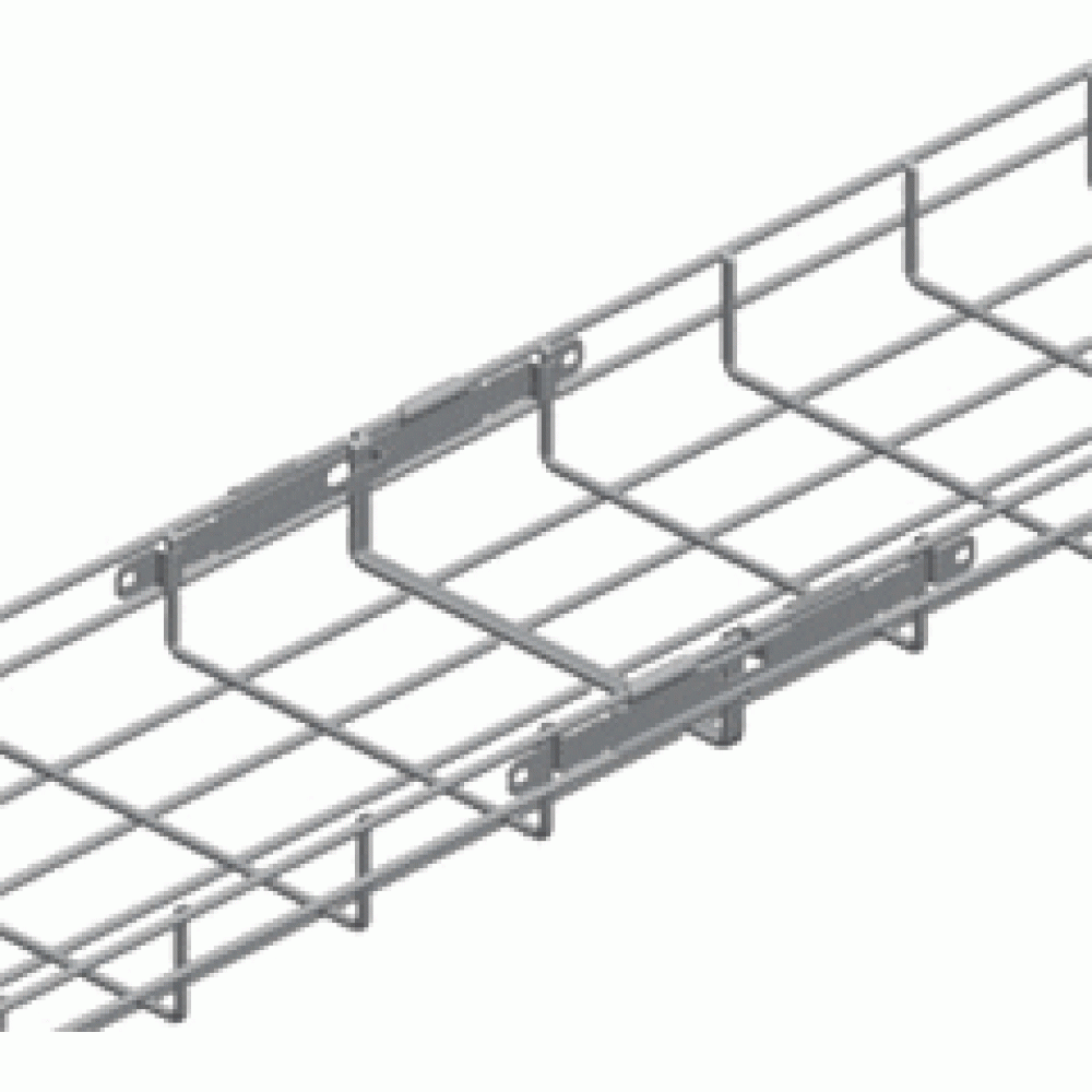Соединитель безвинтовой прямой для лотка Ф4.5-5.5мм__