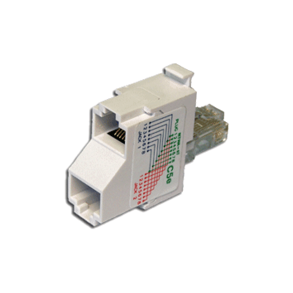 T-адаптер, 2 параллельных порта