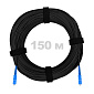 Патч-корд оптический FTTH диэлектрик FRP, G.657 LSZH 2SC/UPC, черный 150 м