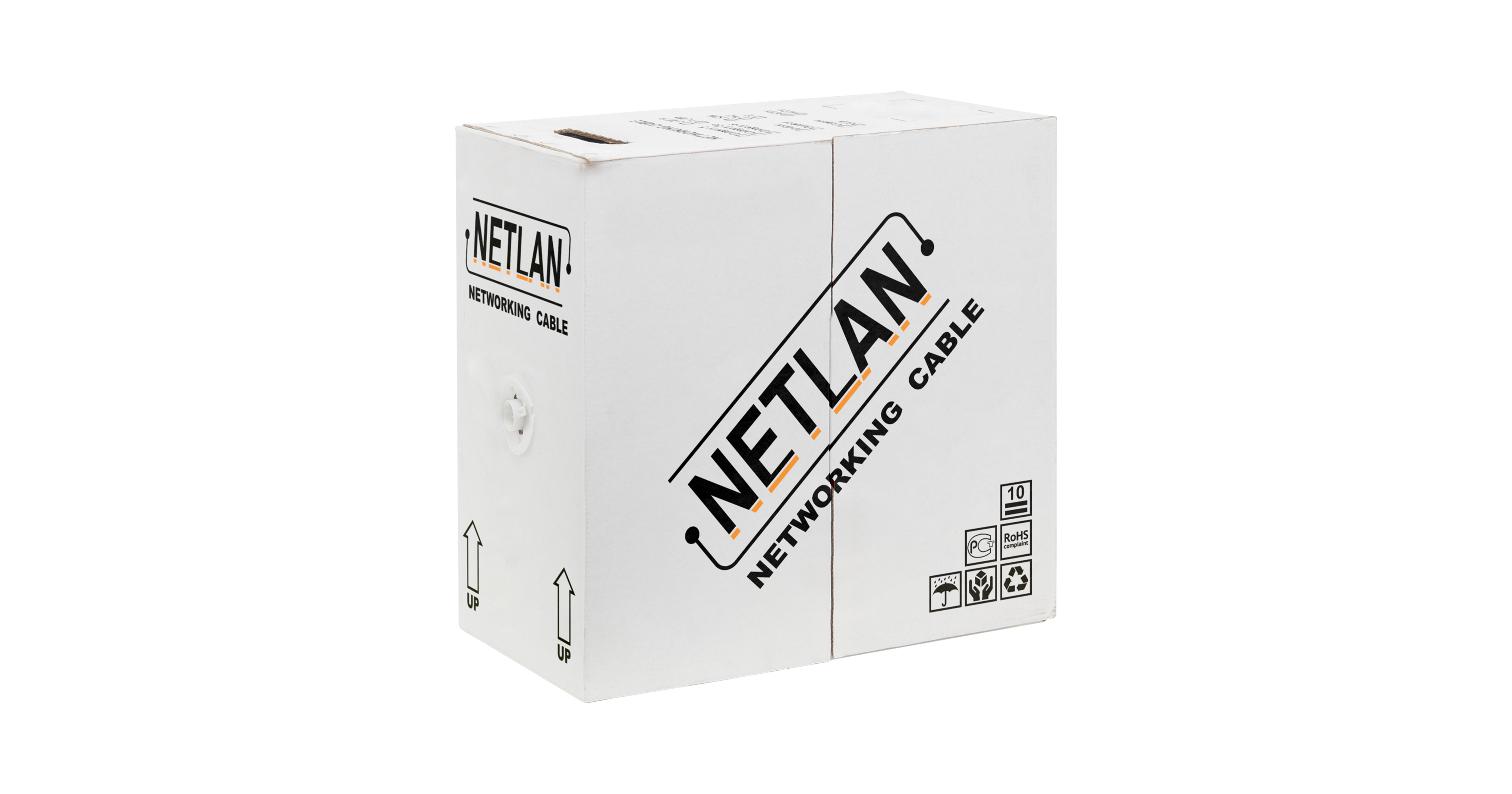 Кабель U/UTP 2 пары, Кат.5, CCA, внутренний, PVC, 305м__