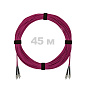 Патч-корд оптический FC/UPC-FC/UPC MM (OM4) 3mm duplex LSZH,  45 м.