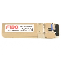 SFP+ модуль WDM оптический, 10G, до 20 км, TX 1330 нм, RX 1270 нм, LC, DDM FIBO