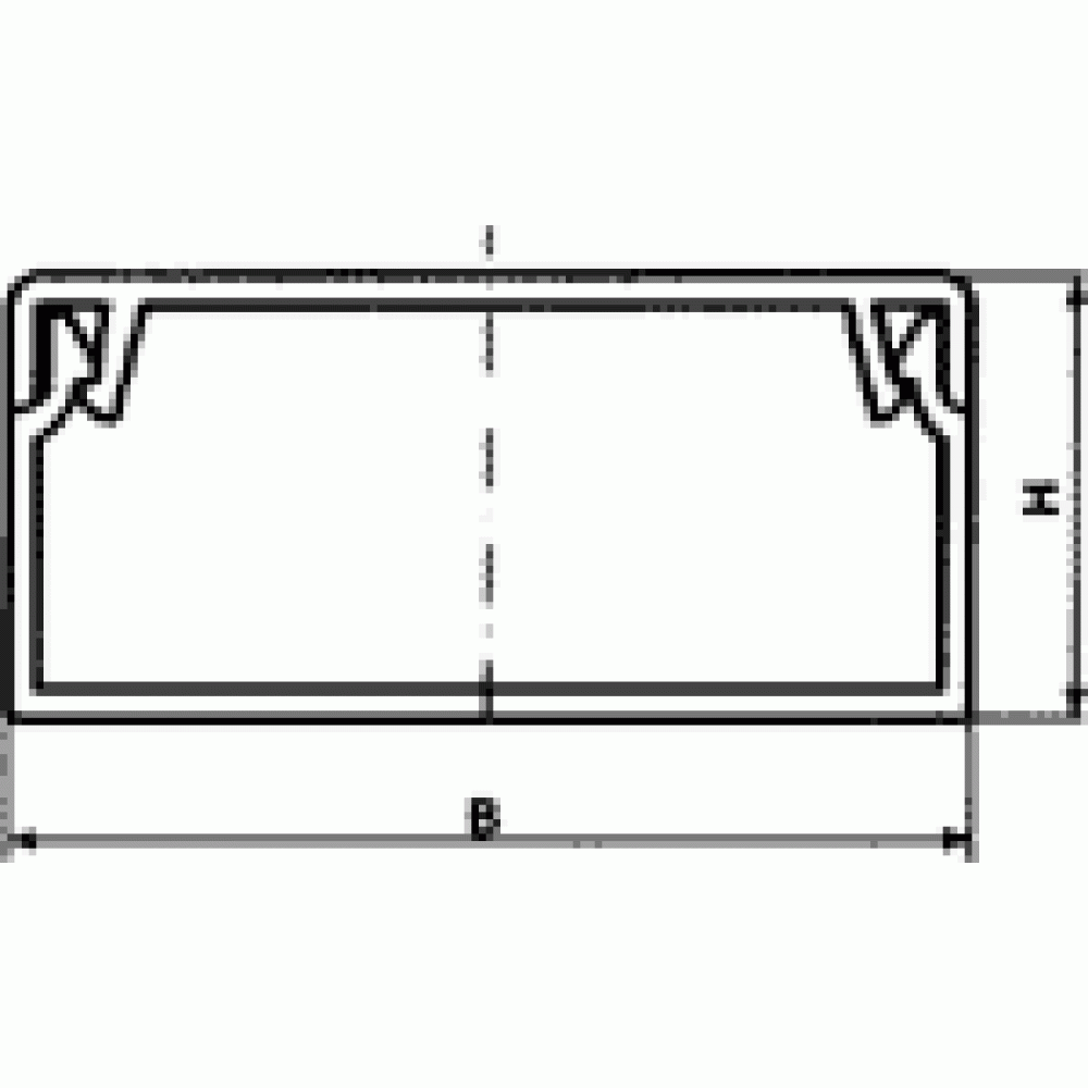 Короб 39х18 с перегородкой__