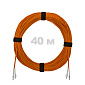 Патч-корд оптический LC/UPC-LC/UPC MM (OM2) 2mm duplex LSZH,  40 м.