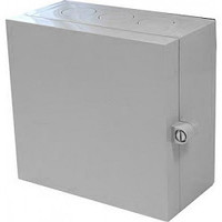 Распред коробка на 100 пар, прямоугольная, настенная, пластик (металл)