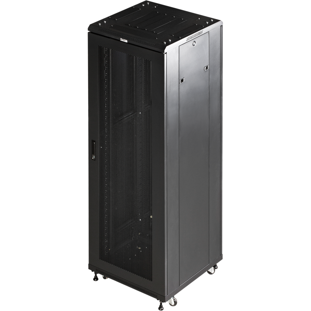 Шкаф серверный 19" Business Advanced, 22U 600x600, без дверей, с боковыми стенками, черный__