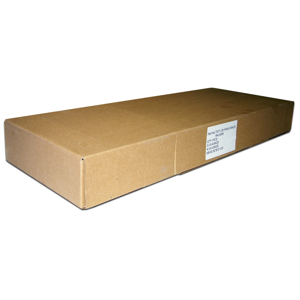 Блок 2-х вентиляторов 19" вертикальный, без термостата, 3U__