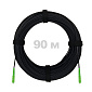 Патч-корд оптический FTTH комбинированный, диэлектрик FRP, G.657 LSZH 2SC/APC, черный 90 м