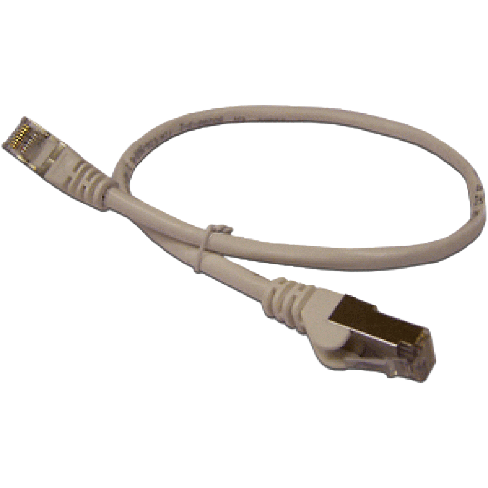Патч-корд LANMASTER FTP кат.5Е, с заливными колпачками, 1.5 м, белый