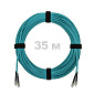 Патч-корд оптический FC/UPC-FC/UPC MM (OM3) 3mm duplex LSZH,  35 м.