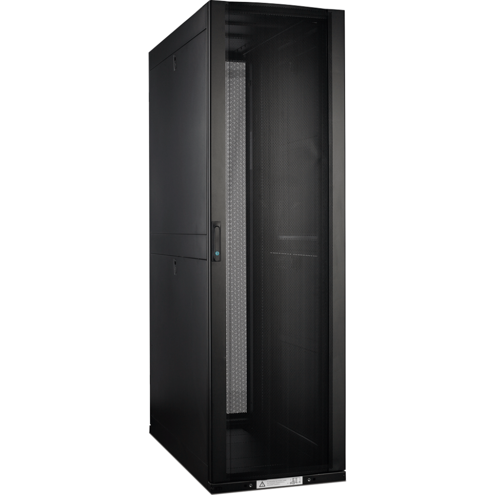 Шкаф LANMASTER DC 48U 600x1200 мм, с перфорированными дверьми, без боковых панелей, черный