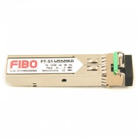 SFP модуль WDM для оптики, 1.25 G, до 20 км, TX 1550 нм, RX 1310 нм, LC, DDM FIBO