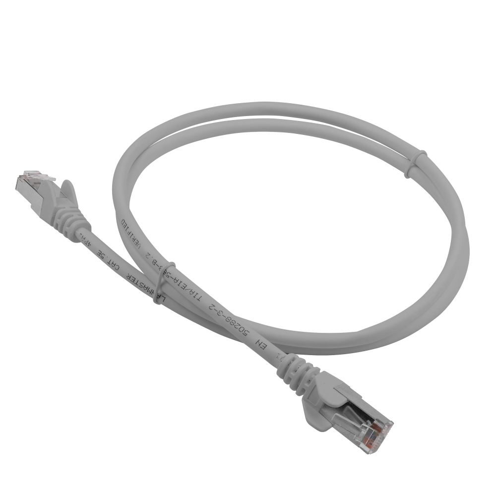 Патч-корд LANMASTER LSZH FTP кат.5e, 10 м, фиолетовый__