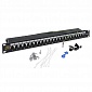 Патч-панель LAN-PPL24S5E 19", 24 порта RJ-45, категория 5e, STP, 1U, LANMASTER