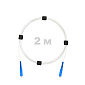 Патч-корд оптический SC/UPC-SC/UPC SM (G657.A1) 3mm SX LSZH 2 м
