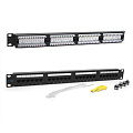 Патч-панель TWT-PP24UTP/6 19", 24 порта RJ-45, категория 6, UTP, 1U,