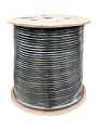 Кабель TWIST F/UTP25 cat.5e, 305м, Cu, 25x2x24AWG  PE наружный ,черный, 305м.