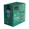 Кабель Retic U/UTP4 cat.5e, 24 AWG, одножильный, 305м, CCA, PVC внутренний, серый, 305м