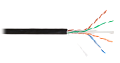 Кабель U/UTP 4 пары, Кат.6, медный, внешний, PE -40, 305м