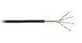 Кабель U/UTP 4 пары, Кат.5e, CCA, внешний, PE -40, 305м,