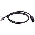 Удлинитель патч-корда LAN-PCEXT/U5E-10-BK UTP кат.5E, розетка RJ45 - вилка RJ-45, 10 м, черный 