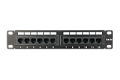 Патч-панель UTP 10" 1U 12 портов RJ-45 110 тип Cat.5e  TWIST