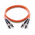 Патч-корд оптический TWT ST-ST дуплексный 50/125 1м TWT-2ST-2ST/1-M50
