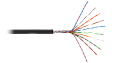 Кабель U/UTP 10 пар, Кат.5, медный, внешний, PE -40, 305м
