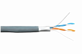 Кабель 1693263 витая пара 5е SkyNet Standard FTP 2x2x0.5 Cu внутренний нг(A)-LSLTx серый сертиф 305 м