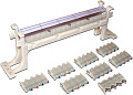 Кросс панель 110 типа, 32 пары, настенная, LANMASTER, кат.6, с модулями LAN-WS110-32FT/6