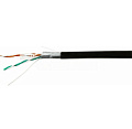 Кабель 1693113 витая пара Cat.5е SkyNet Standard FTP 2x2x0.5 Cu наружный PE чёрный 305 м