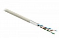 Витая пара UFTP4-C6-P26-IN-PVC-GY-500 U/FTP 4-х парная внутренняя Hyperline категория Cat.6 26 AWG многожильная с экраном