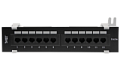 Патч-панель UTP 1U 12 портов RJ-45 настенная Dual IDC Cat.5e TWIST
