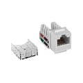Модуль Keystone RJ45, Cat.5E, UTP, 90 градусов, белый