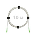 Патч-корд оптический FTTH, диэлектрик FRP, G.657, LSZH, 2x SC/APC, белый 10 м