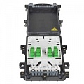 Кросс-муфта оптическая МКО-П1/A-10SC-8SC/APC-8SC/APC тупиковая ССД