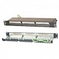Накладная патч-панель 19" 1U  24 порта RJ45 Cat.5e FTP, Eurolan