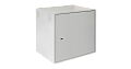 Настенный антивандальный шкаф, 12U, Ш600хВ600хГ450мм, серый