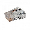 Разъём-коннектор RJ-45 (8p8c) категория 5е, универсальный (Hyperline)