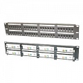 Патч-панель коммутатор 19" 1U 24 порта RJ45 Cat.5e UTP, Eurolan